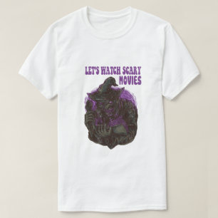 T-shirt regardons des films d'horreur