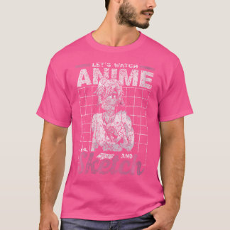 T-shirt Regardons Les Animes Et Esquissons L'amant Esquiss