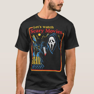 T-shirt Regardons les films d'horreur