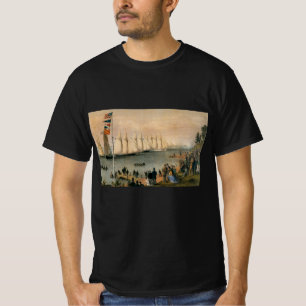 T-shirt Régate maritime vintage du New York Yacht Club