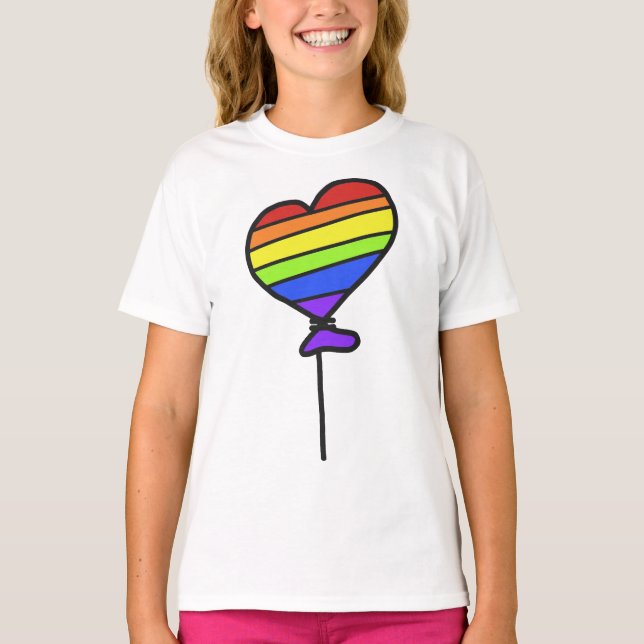 T-shirt Regenbogen (Devant)