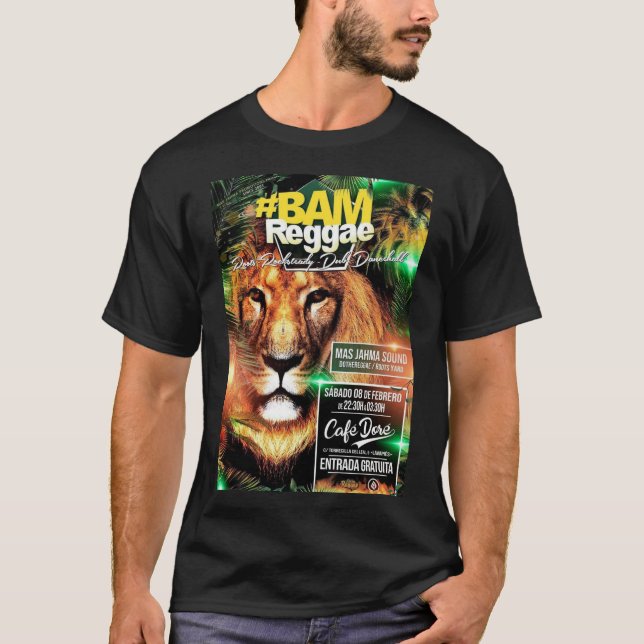 T-Shirt REGGAE BOOM (Devant)
