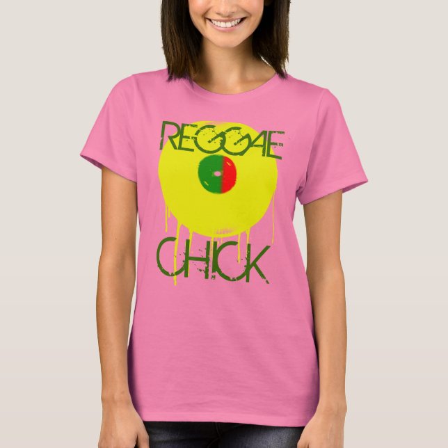 T-SHIRT REGGAE, CHICK (Devant)