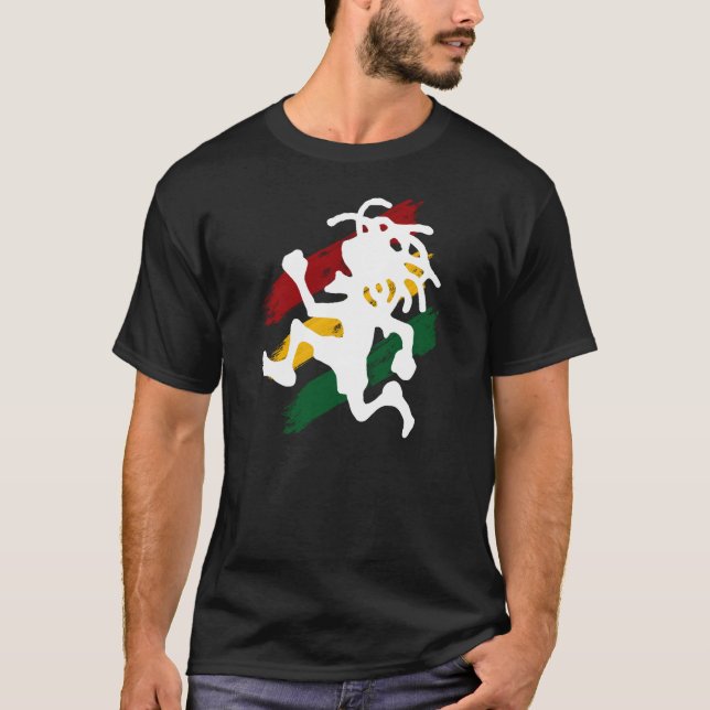 T-shirt Reggae de Cori Reith Rasta (Devant)