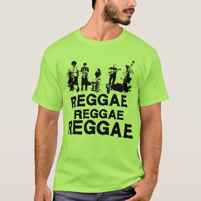 T-SHIRT REGGAE DE REGGAE DE REGGAE (Devant)