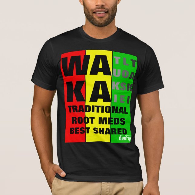 T-shirt Reggae de Waka (Devant)