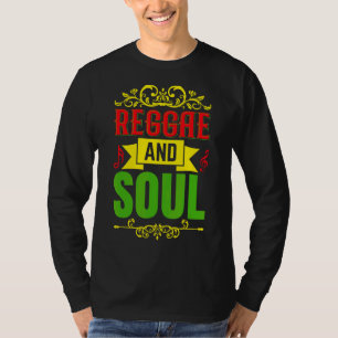 T-shirt Reggae Et Soul Reggae Style Pour Réggae Musique