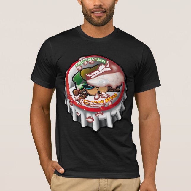 T-shirt Reggae flavors (Devant)