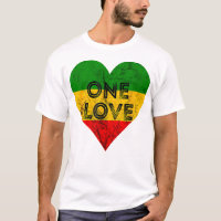 Reggae Heart One Love Rasta Reggae Music Rastafari