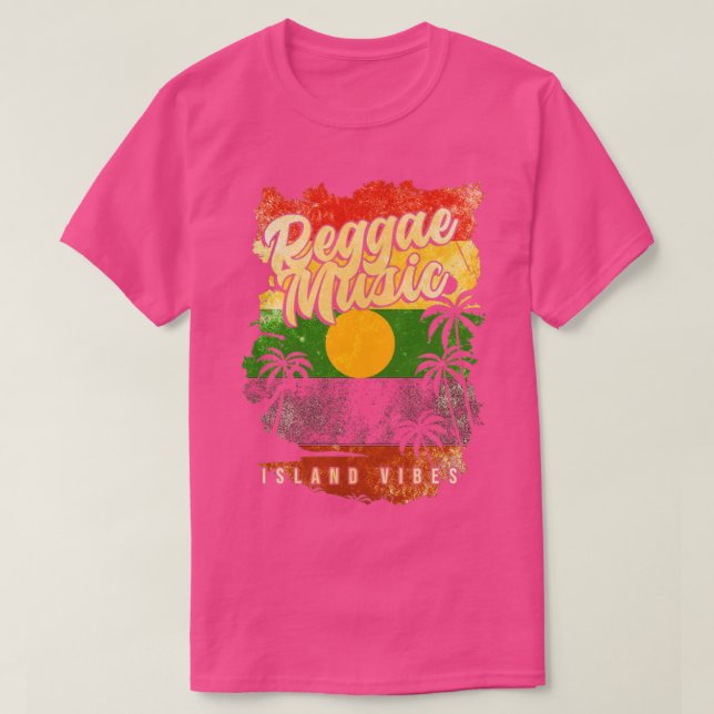 T-shirt Reggae Music8 (Design devant)