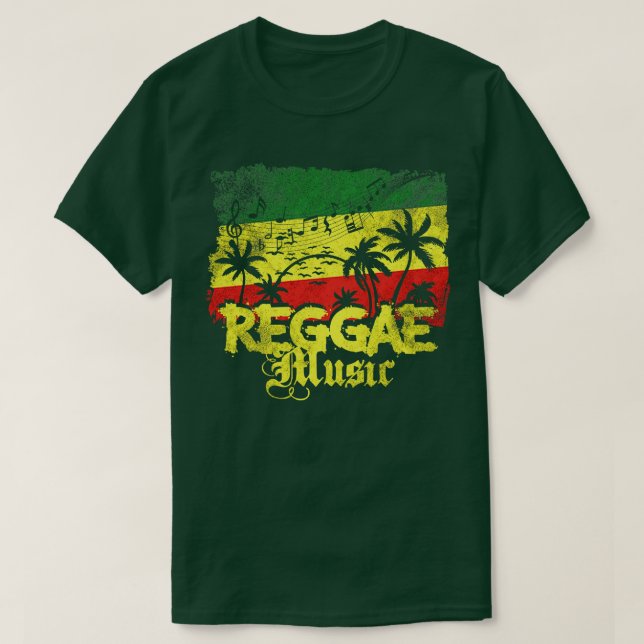 T-shirt Reggae Music 3 (Design devant)