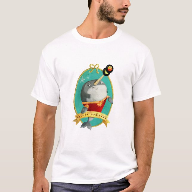 T-shirt Reggae Narwhal (Devant)