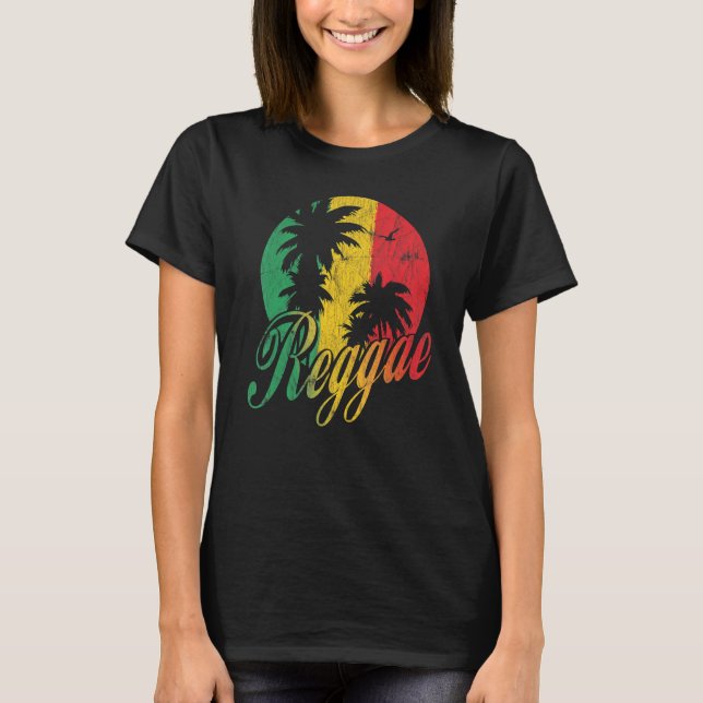 T-shirt Reggae Style Pour Reggae Music 4 (Devant)