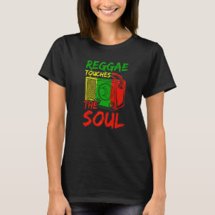 T-shirt Reggae Touche L'Âme Reggae & Rasta Musique