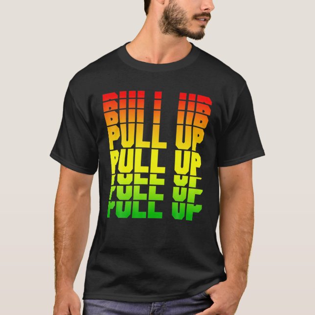 T-shirt Reggae Vêtements Pour Hommes Femmes Tirer Dancehal (Devant)