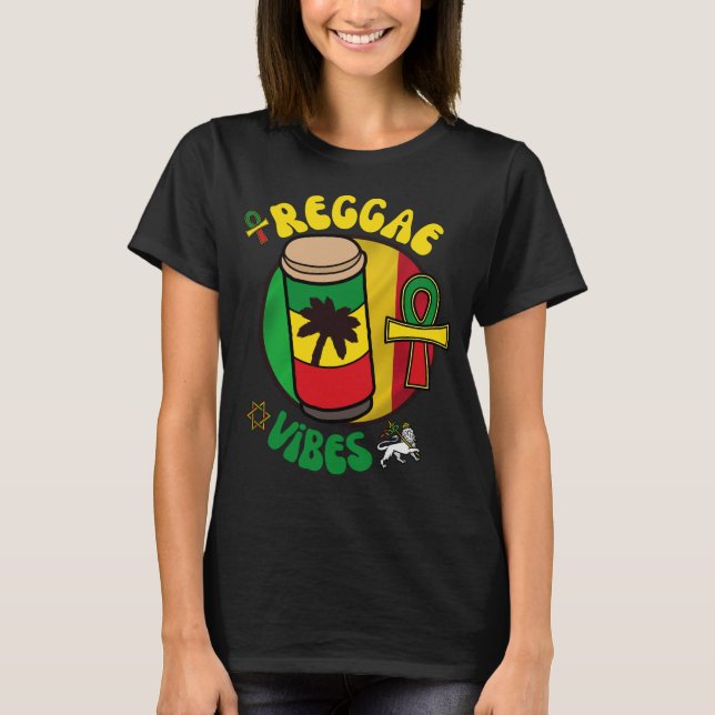 T-SHIRT REGGAE VIBES (Devant)