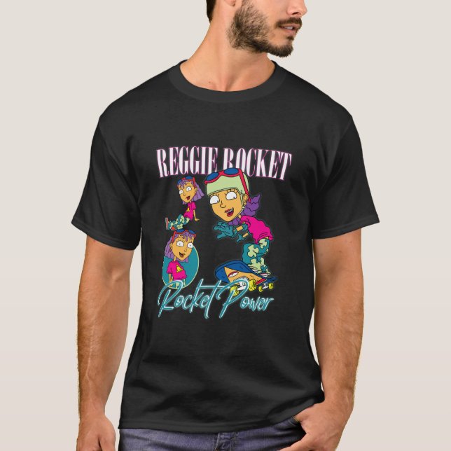 T-shirt Reggie Rocket Puissance Fusée (Devant)