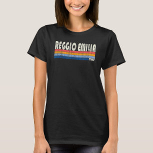 T-shirt Reggio Emilia Italie les années 70 80 style rétro