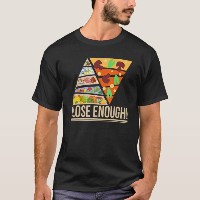 T-shirt Régime alimentaire équilibré cool Dieters (Devant)