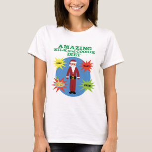 T-shirt Régime de biscuit de Père Noël