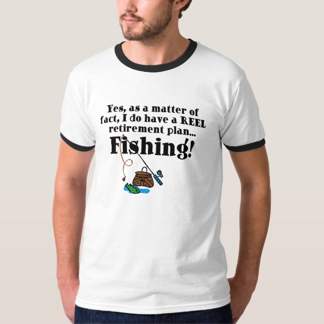 T-shirt Régime de retraite de bobine (Devant)