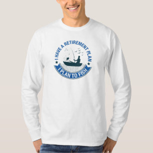 T-shirt Régime de retraite Pêche