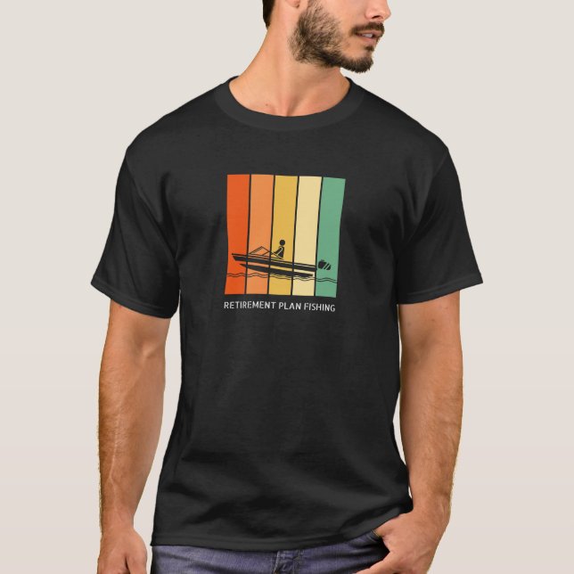 T-shirt Régime de retraite pêche Cadeau (Devant)