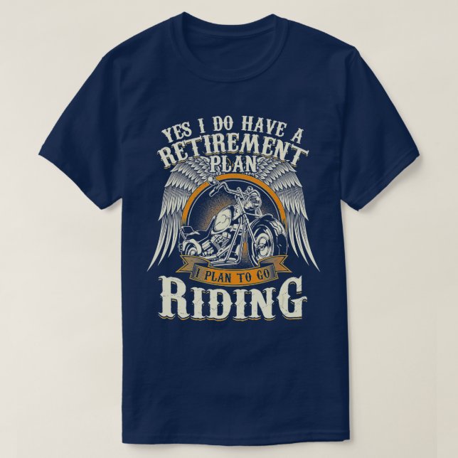 T-shirt Régime De Retraite Pour Aller équitation Cadeau Mo (Design devant)
