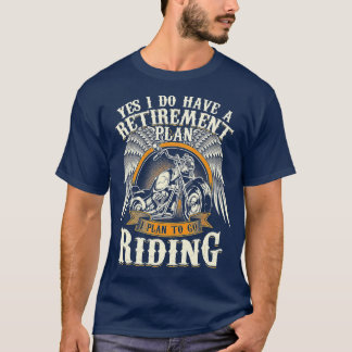 T-shirt Régime De Retraite Pour Aller équitation Cadeau Mo