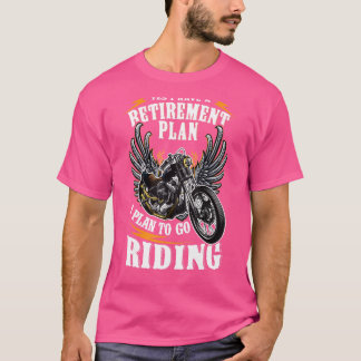 T-shirt Régime de retraite pour moto moto moto moto moto m