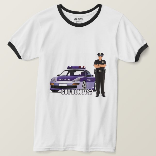 T-shirt Régime du flic (Design devant)