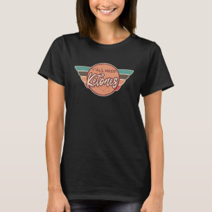 T-shirt Régime Keto Rétro Cétogène Cétose Diététiste Faibl