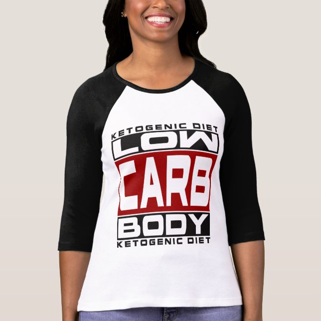 T-shirt RÉGIME KETOGENIC : Bas corps de carburateur ! (Devant)