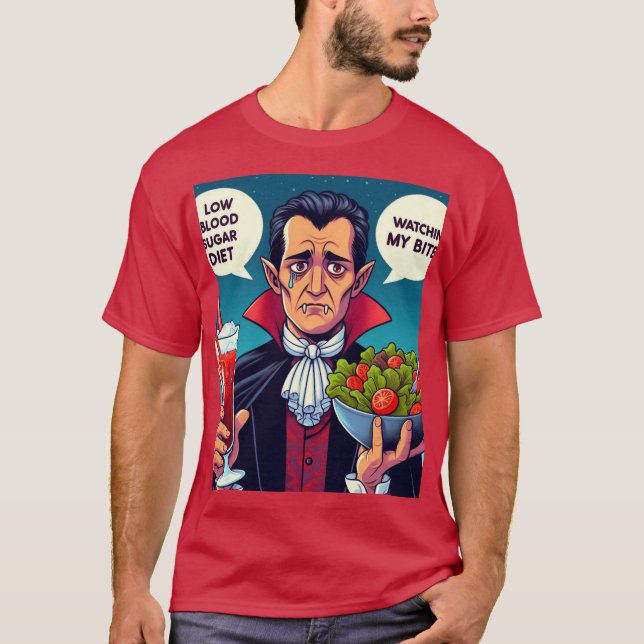 T-shirt Régime sanguin faible (Devant)