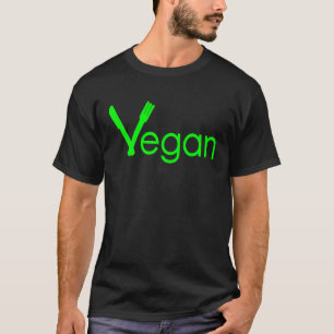 T-SHIRT RÉGIME VÉGAN DISE VÉGÉTAL DÉCORATIONS AMUSANTES FE