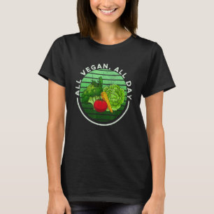 T-shirt Régime végétarien végan à base de plantes Véganism