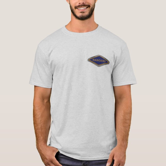 T-shirt Régiment Ranger original de la Seconde Guerre mond (Devant)
