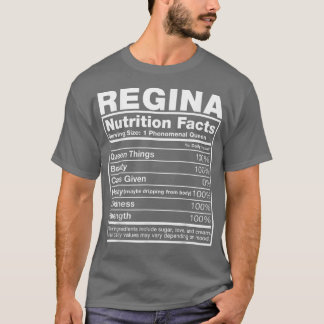 T-shirt Regina Nutrition FactsRegina 