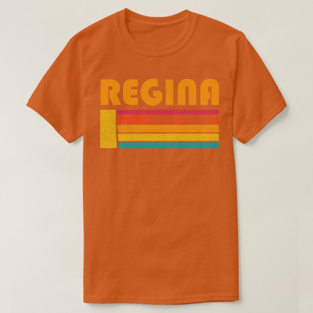 T-shirt Regina Saskatchewan Canada Vintage Souv. (Design devant)