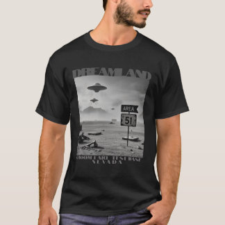 T-shirt Région 51 Dreamland Nevada