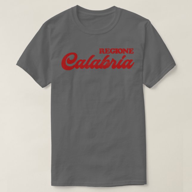T-shirt Région Calabre (Design devant)