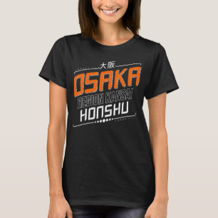 T-shirt Région d'Osaka Kansai Honshu