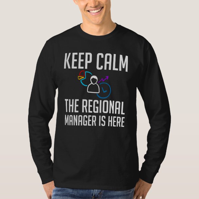 T-shirt Regional Manager Assistant To The Management  1 (Devant)