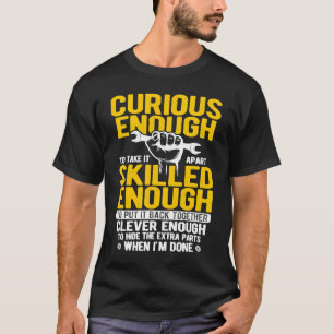 T-shirt Réglage des voitures Réparation des voitures Outil