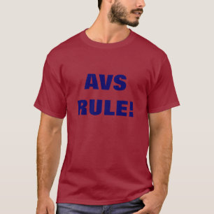 T-SHIRT RÈGLE AVS !