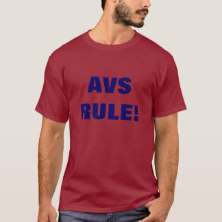 T-SHIRT RÈGLE AVS !