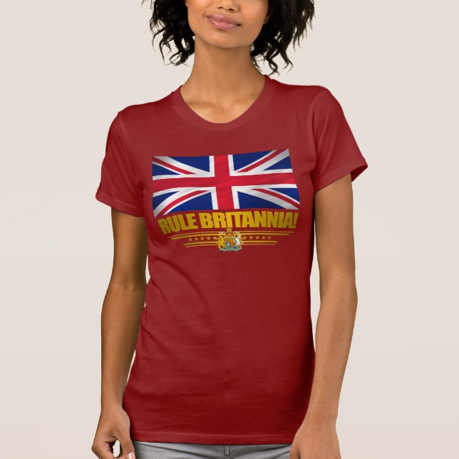 T-shirt Règle Britannia ! Chemises (Devant)
