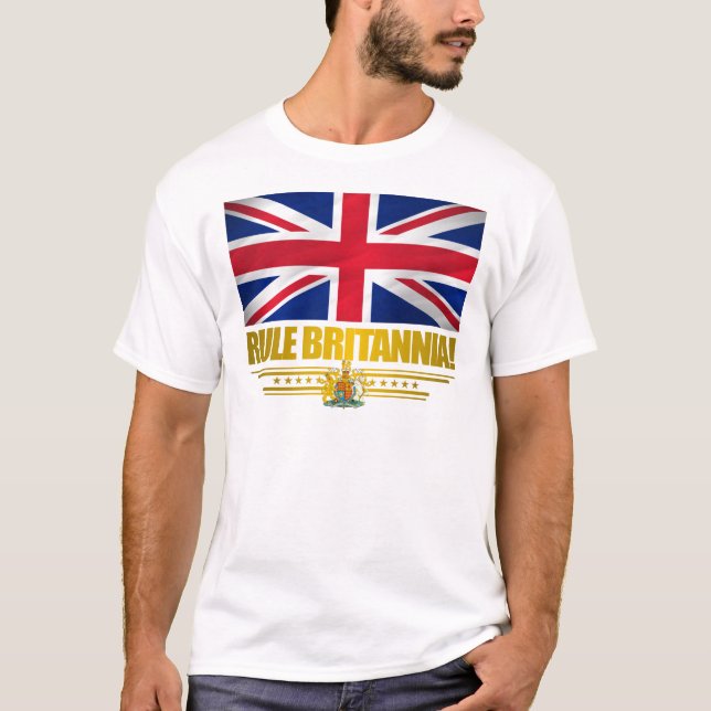 T-shirt Règle Britannia ! Chemises (Devant)