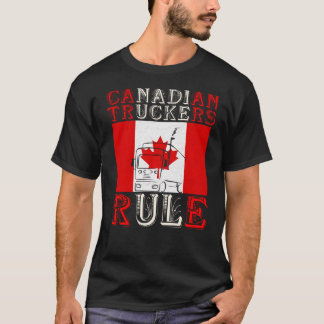 T-shirt Règle canadienne du camionnage