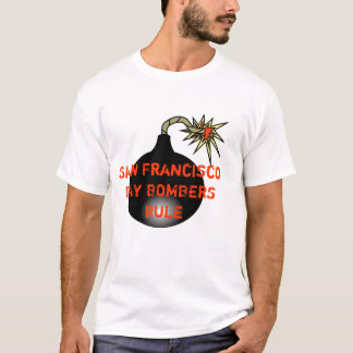 T-shirt RÈGLE de BOMBARDIERS de Baie de San Franciso